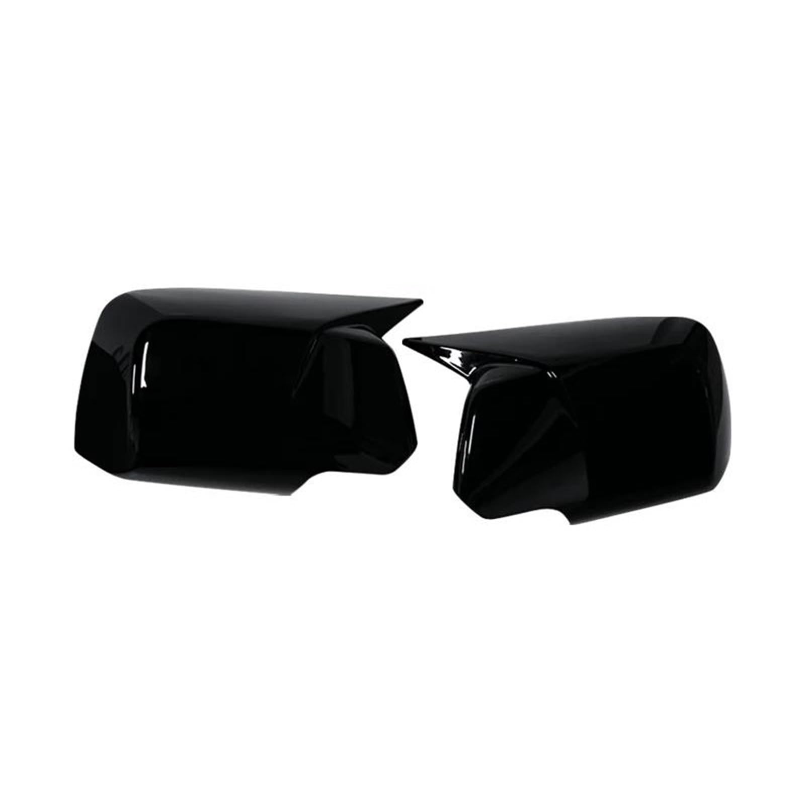 Car Rearview Mirror Cover Stickers for X3 E83 2003-2010(Gloss Black)
