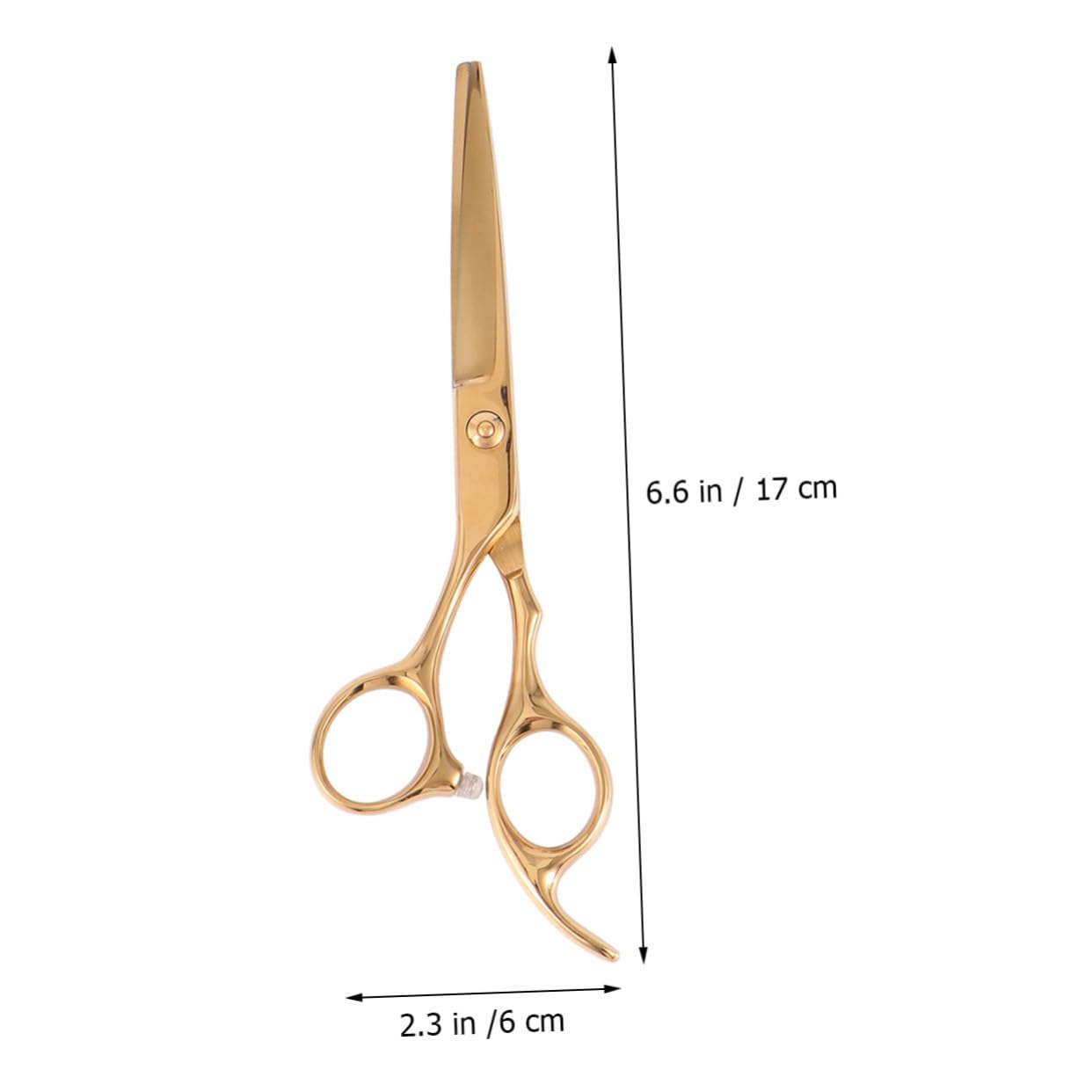 Tijeras de Peluquería Resistentes Corrosión de Acero Inoxidable Juego de 2 para Uso en Barbería y Hogar Diario