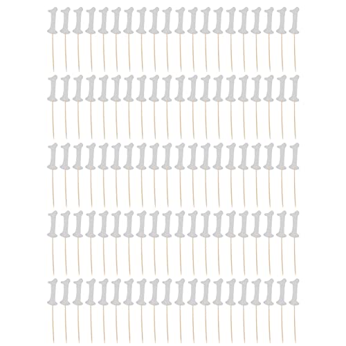 100 Pçs 1 Cupcake Topper Decorado Bolo de Casamento Inserção para Decoração de Aniversário para Fest