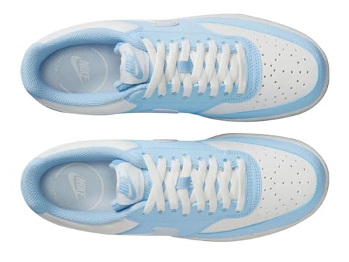 Nike Nike Womens Court Vision Low Summit White/Football Grey/Psychic Blue 9 Medium