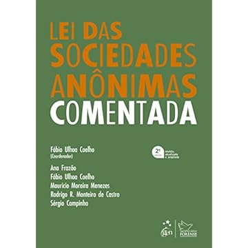 Capa do livro Lei das Sociedades Anônimas Comentada