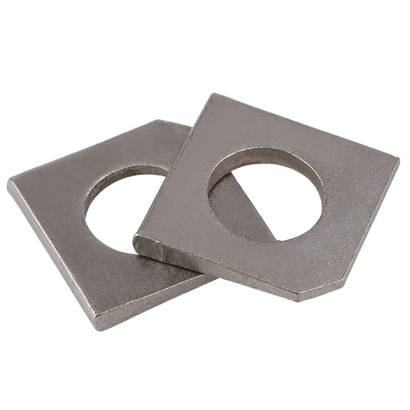 Ctongrun-Arandelas planas M6 -M30 Arandelas cónicas cuadradas Arandela de acero inoxidable, buena resistencia a la corrosión(5pcs,M30)