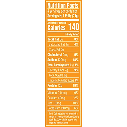 Boca 0759283600147 Spicy Vegan Chik'N Veggie Patties thumb #9