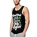Dads Against Weed Dad Men's Slim-Fit Tank Top Gym Muscle Tee Sleeveless T Shirt for Workout Athletic 3XL