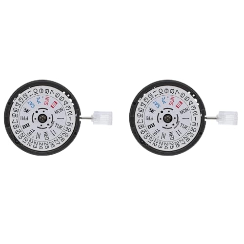 Mouvement NH36 automatique 24 rubis mécanisme montre date blanche 3h00
