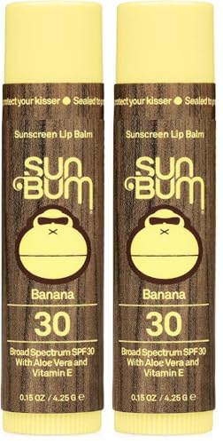 Sun Bum SPF 30 Sunscreen Lip Balm | Vegan and Cruelty Free Broad Spectrum UVA/UVB Lip Care