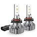 CCJK 9005/HB3/H10 LED Headlight Bulbs - 100W 12000LM 6000K Xenon White - High/Low Beam,Fog Light Bulb Conversion Kit - IP67,CSP Chips,360 Degree