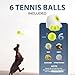 Sporttismo AFP Automatic Ball Launcher for Dogs Interactive Puppy Pet Ball Outdoor Thrower Fetch Machine, 6 Balls Included (2.5 inch) for Medium to Large Dogs, Rechargeable Battery