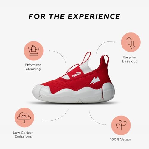 Image of ARETTO Expanding Kids Shoes | Everyday Wear Shoes | School Shoes | Party Shoes | Sports Shoes | Comfortable Shoes for Boys, Girls | Casual Shoes