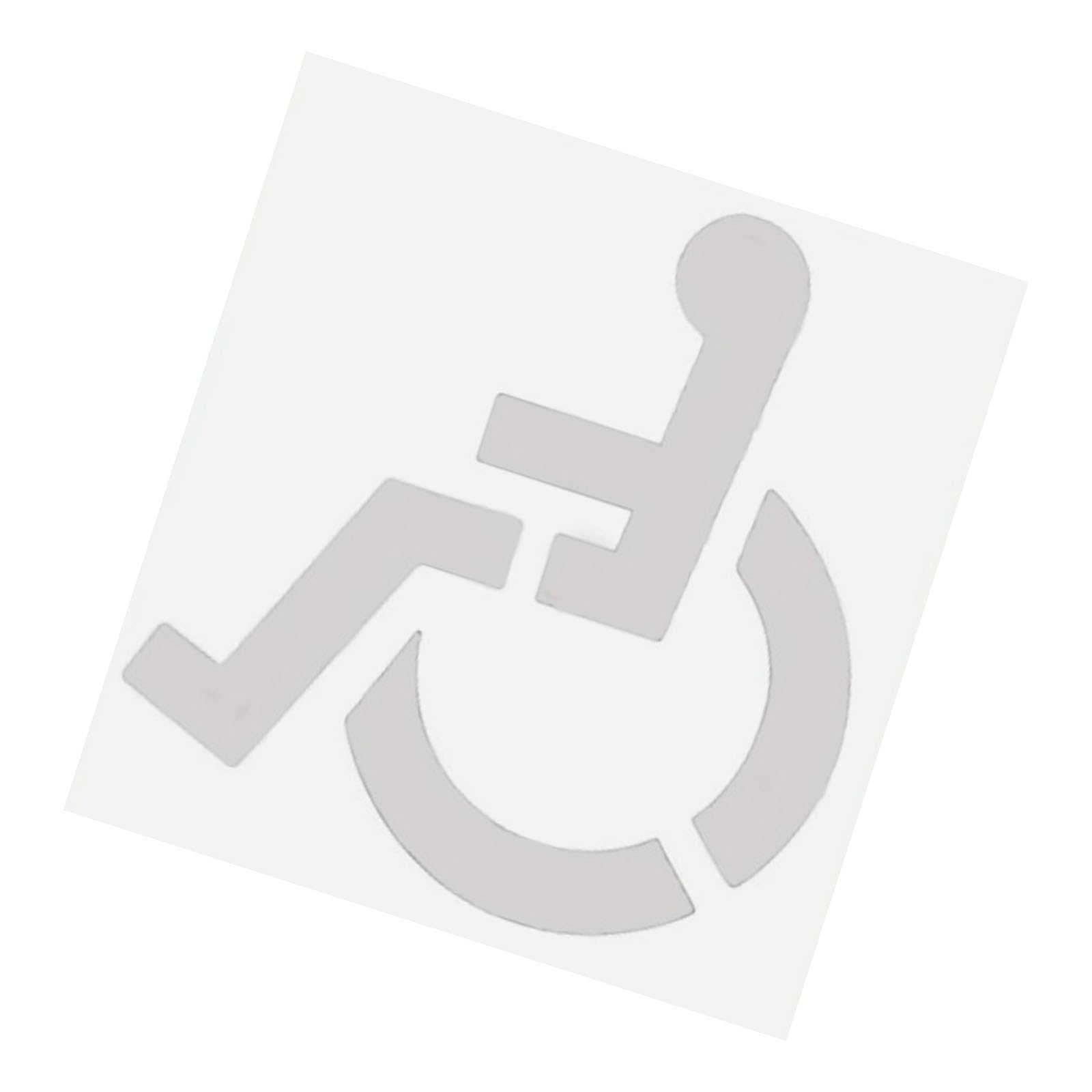 Handicapped Parking Stencils Silicone Flexible Garage Marker Handicap Parking Stencil Marker Symbol Template Lots Stencil