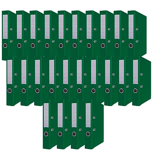 Classeurs à levier A4 OFFICER PRODUCTS verts pour ranger vos dossiers de bureau