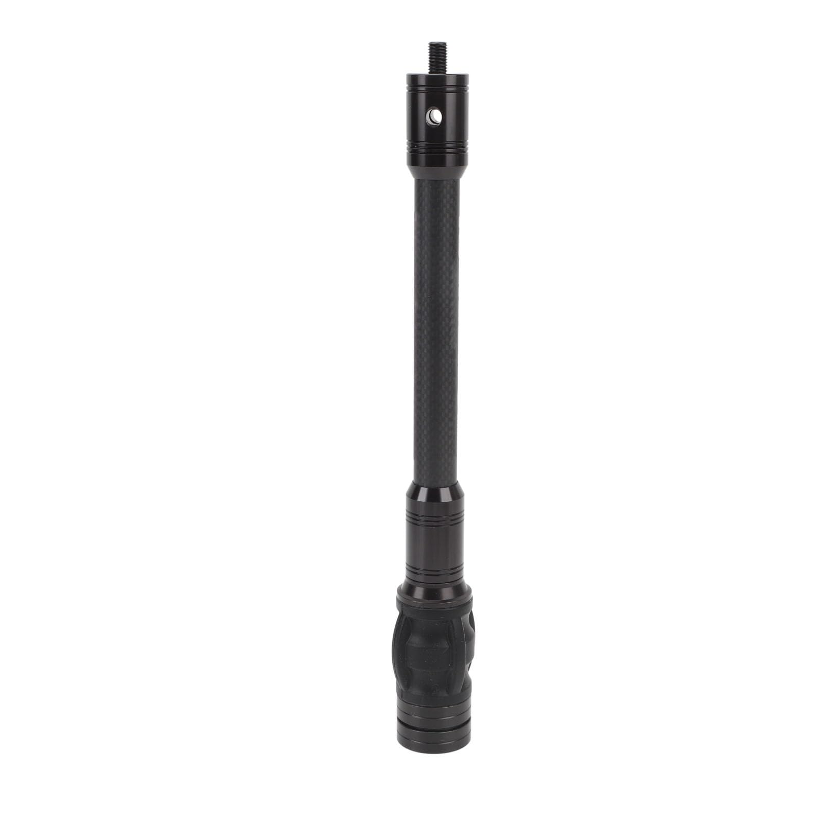 Sxhlseller Stabilizzatore per Arco per Tiro con L'Arco per Arco Compound, Stabilizzatore per Arco in Fibra di Carbonio 3K con Sistema di Smorzamento Integrato per Gli Appassionati di Tiro