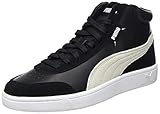 mittelhoher Schnitt PUMA Unisex Court Legend SL Collar Sneaker, Black White, 44 EU