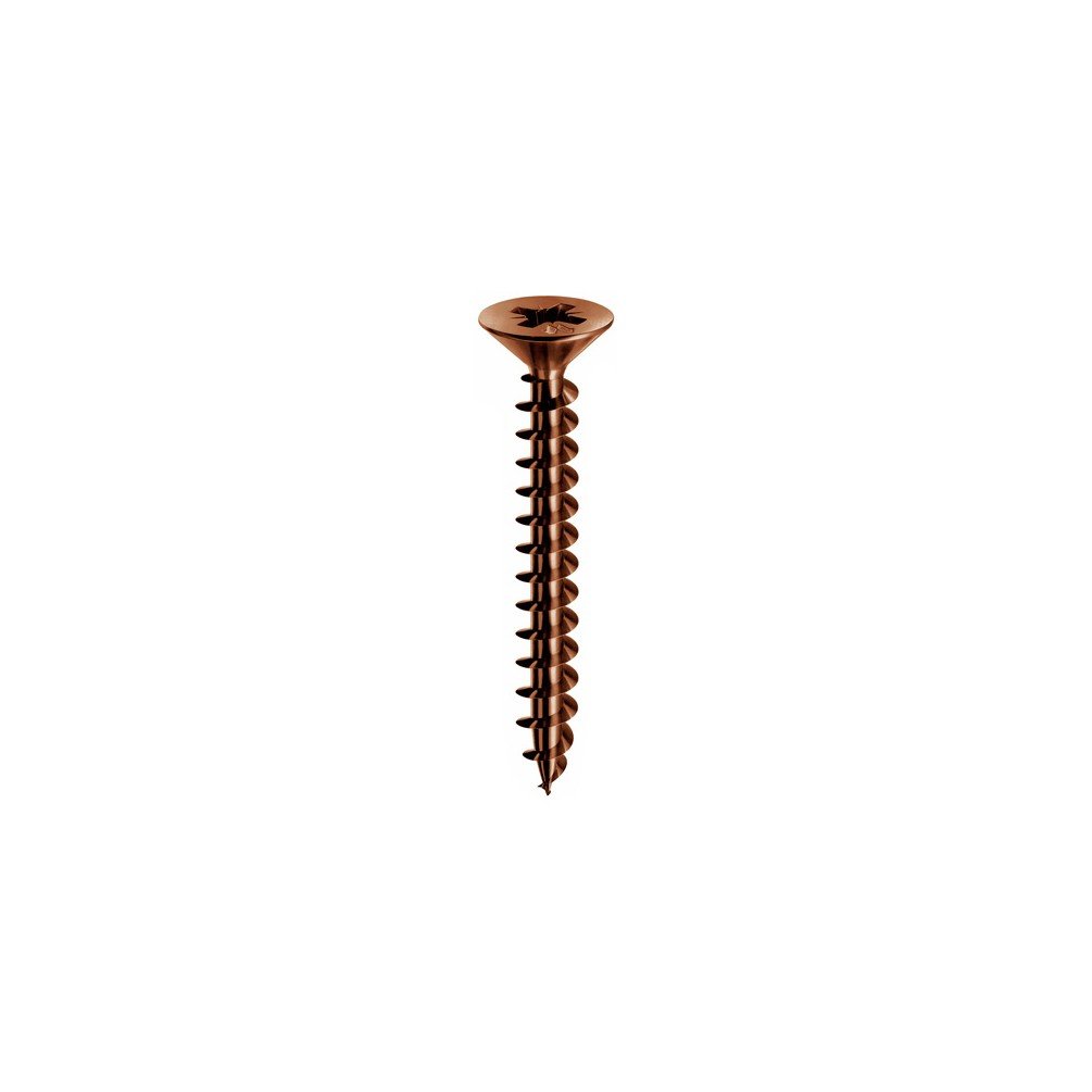 Vite A Croce Pozidriv - Pz Mustad Bronzo M5 X 50Mm 200 Pezzi - 4