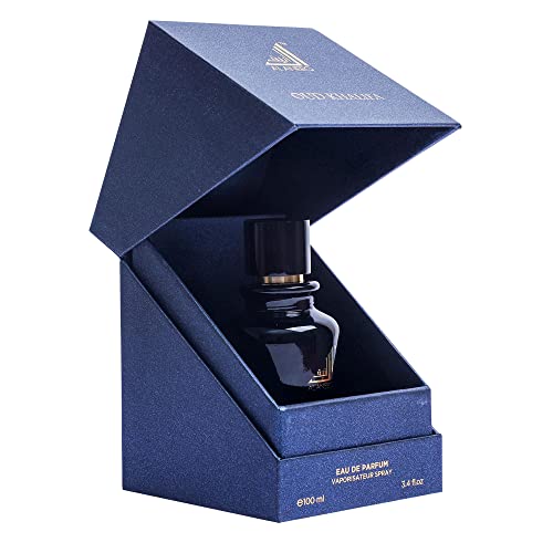 Oud Khalifa Oriental Fragrance Spray for Men by Al Aneeq Perfumes - Eau de Parfum (100ml)