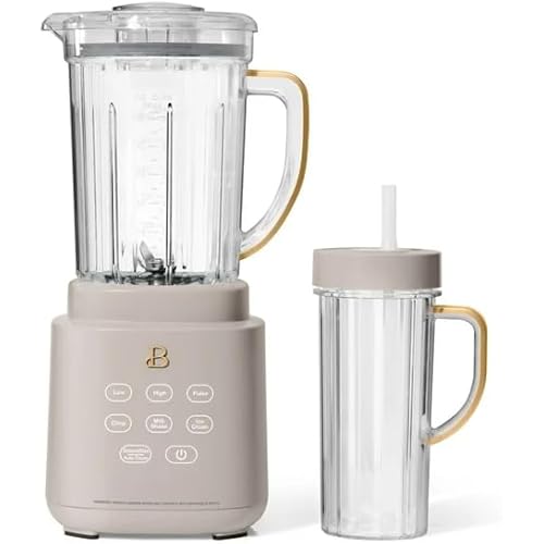 Beautiful PowerExact Blender System, by Drew Barrymore White Icing (Porcini Taupe)