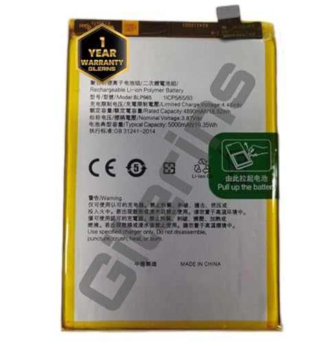 Image of Original BLP965 Battery for Oppo K10x 5G PGGM10 Q5 RMX3478 Battery with 1 Year Warranty****(K5)