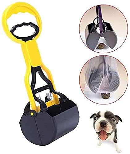 MOICO Pooper Scooper - Upgraded Dog Poop Scooper With Heavy Duty Metal Tray, Rake And Spade
