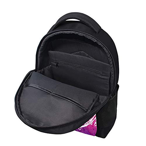 Sac à dos en polyester léger multi-poches pour éviter le désordre