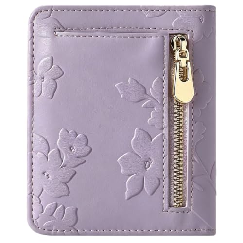 Small RFID Womens Wallet Travel Bifold Compact Slim thin Credit Card Holder