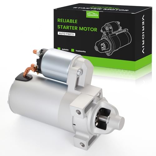 Starter Motor 2509808 2509809 2509811 for Kohler 15–31 HP Engines – 12V 10-Tooth CCW Starter Replacement for Cub Cadet 2176-5252, John Deere 800 Series, Toro Dingo TX Z, Sabre LX F M L Tractors