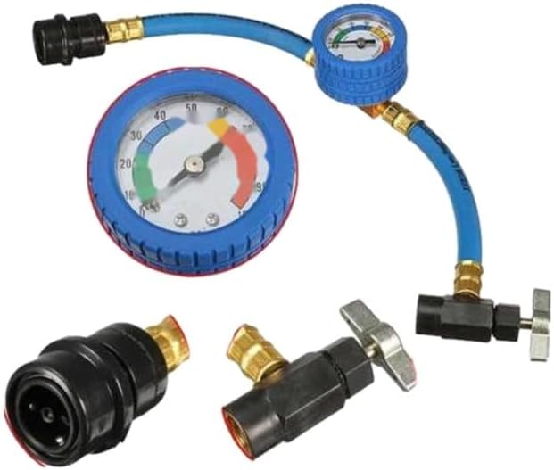 R134A car air conditioner refrigerant recharge hose filling tube gauge charging hose tube