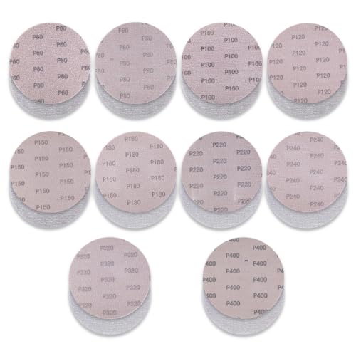 SALI Schleifgitter Ø 225mm 20 Stück Schleifscheiben Mix-Pack Klett...