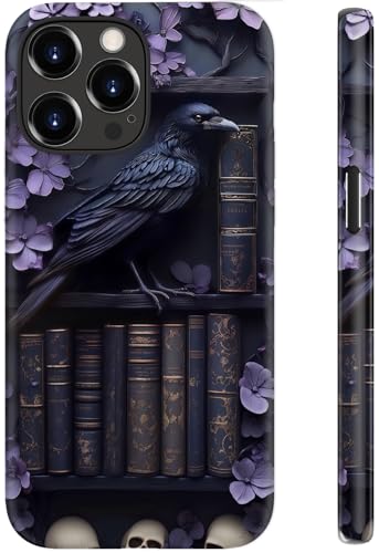 Coque double couche de protection antichoc iPhone 14 Pro fleur