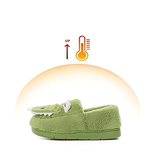 Kids Boys Girls House Slippers Kids Warm Slip On Home Slippers with Soft Memory Foam Cute Winter Nonslip Indoor4