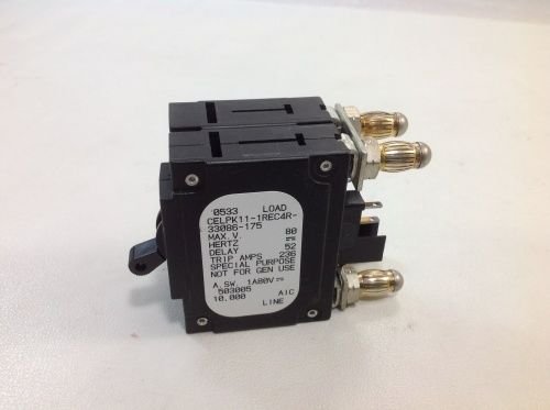 AIRPAX CELHPK11-1REC4R-33086-175 Circuit Breaker 175A Bullet