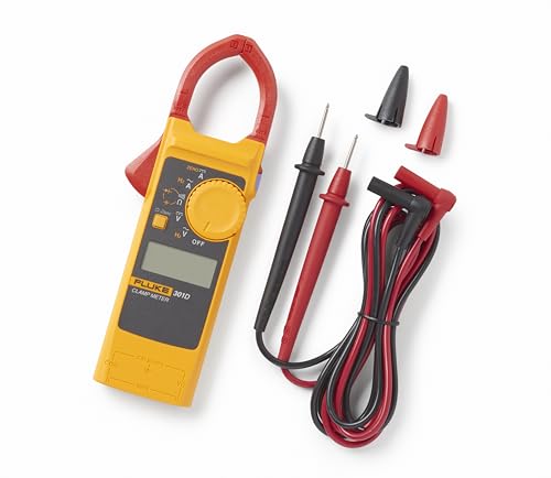 Fluke-301D/ESP, 600A AC/DC Clamp Meter with Slim Body and Thin Jaw Arm Fluke-301D/ESP, 600A AC/DC Clamp Meter with Slim Body and Thin Jaw Arm