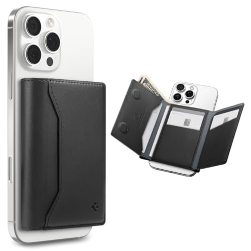 Spigen Valentinus S (MagFit) Magnetic Wallet Card Holder 7-Cards,...