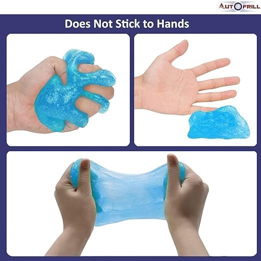 Image of Multipurpose Cleaning Gel Super Clean Gel Cleaner Kit Universal Car Interior, Keyboard, PC, Laptop, Cleaning Kit Car Cleaning Gel (Pack of 1)
