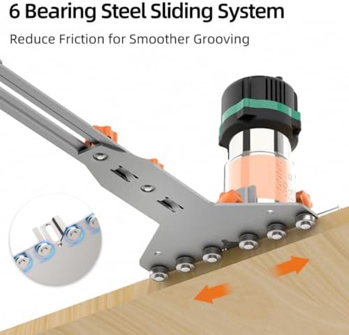 Imbot Router Circle Cutting Jig Stainless Steel Adjustable Depth — view 6