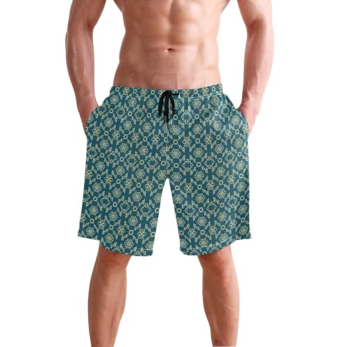 Short de bain pour homme parfait pour la plage de 22,9 cm de long
