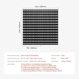 VEVOR Pegboard Combination Kit, 11" x 11" Plastic Pegboard, 4 Panels, Peg Board Wall Organizer Kit with Accessories, for Garage Tool Storage Kitchen Living Room Craft Room Office Bathroom Home, Black - Image 7