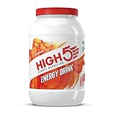 La bebida nutricional de high5 viene en un cómodo bote de 2.2 kilos con 46 raciones