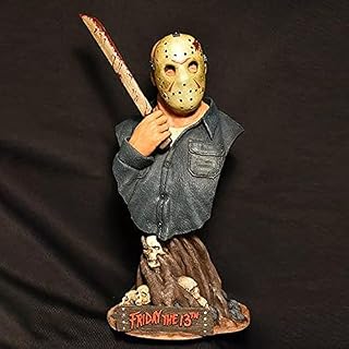 chenqian Horror Movie Gnomes Statues, Nightmare Statue Resin Figurines Murderers Michael Myers Fre-ddy Jason Halloween Hand Painted Resin Figurines For Tabletop Ornament Decoration