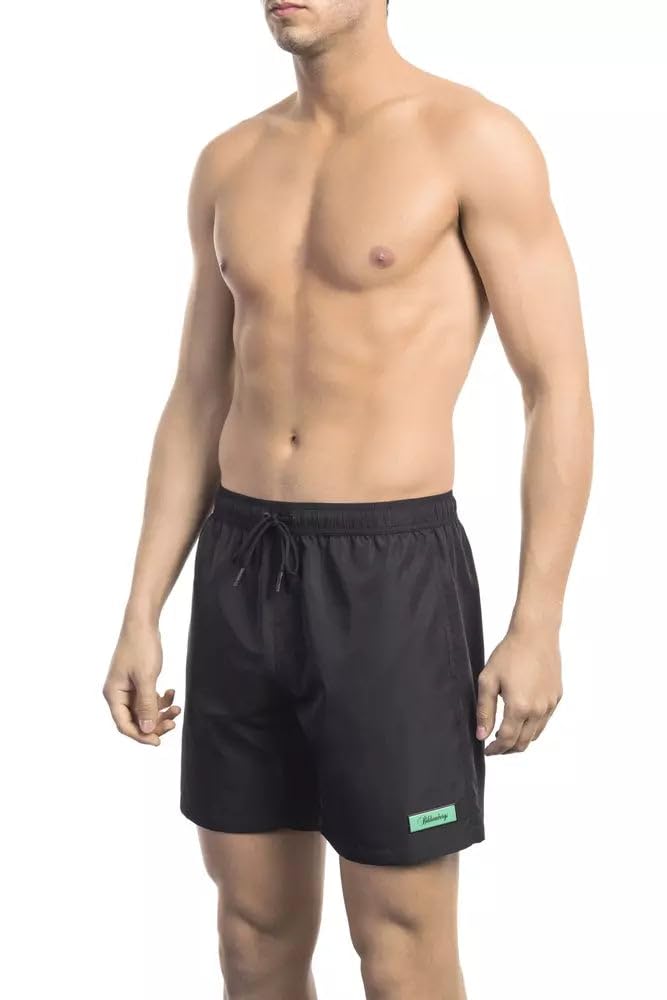 Short de bain noir Bikkembergs de qualité premium et chic
