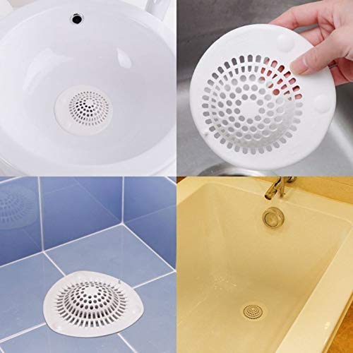 Jwyq Outfall Cover Basin Sink Strainer Bathroom Shower Drain Hair Catcher Stopper Kitchen Bathtub Floor Sink Hair Strainer Tools (Size : S)