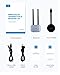 Hagibis Wireless HDMI Transmitter & Receiver Extender Kits, 1080P@60Hz 5GHz 164ft Wireless Display Dongle, Plug and Play for Streaming, Laptops, PC, Media, PS4/5 (Kits)