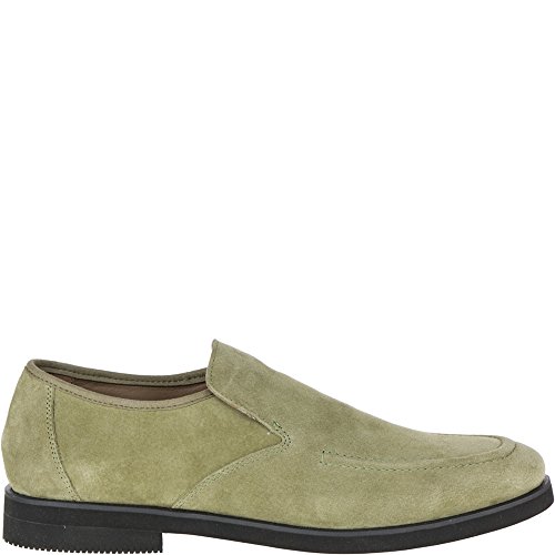 Hush Puppies Bracco MT Slip-On Men 11 Olive Green Suede