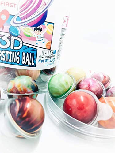 Gummy Candy, Fruity Jelly Gummies, Earth Gummy Candy Yogurt Flavor Sweet Fruit Snack Candy Individually Wrapped 30 pcs