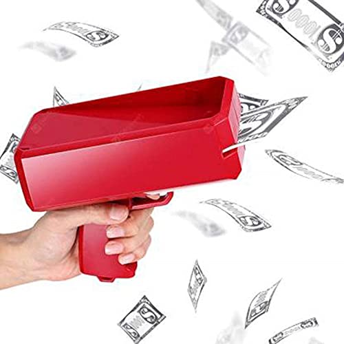 Image of Super Gun Indian Money Gun Cash Cannon for Punjabi Wedding, Parties and Fun Includes 100 Fake Dollars