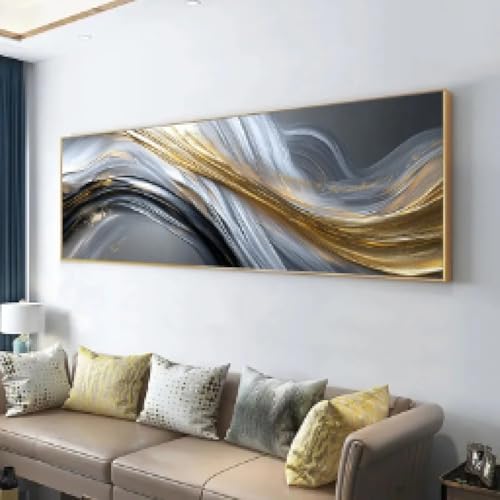 Affiches de décoration murale sur toile épurée TONGYINLI 45x135 cm