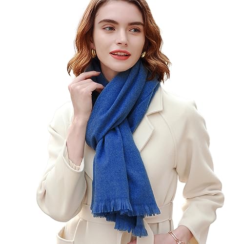 RIIQIICHY Royal Blue Pashmina Shawl for Women