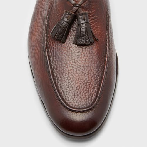 FSJ Men's Tassel Loafers Slip On Comfy Cushioned Insole Driving Flats Fashion Luxury Formal Business Slippers Dress Shoes Size 4-16 US4