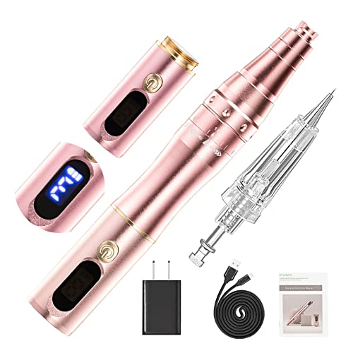 Whalrace S01 Pmu Machine With Digital Screen, Cordless Permanent Makeup Machine, Tattoo Machine Kit cover