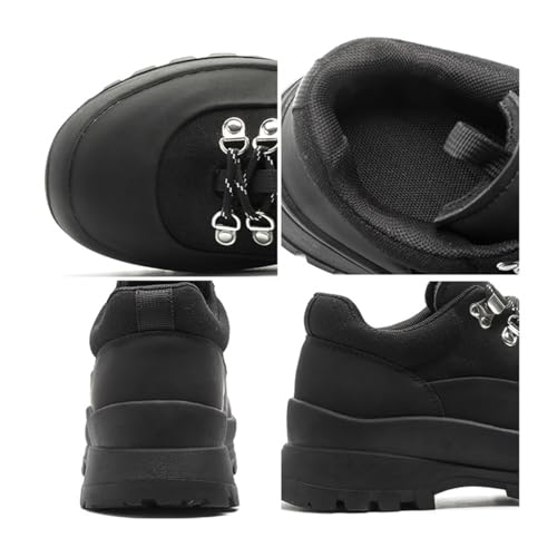 Men's Hiking Shoes Casual Non-Slip Chunky Sneakers Outdoors Walking Trekking Camping Shoes4