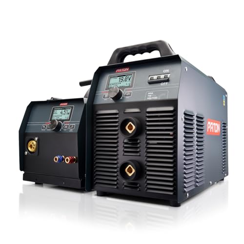 PATON ProMIG-500-15-4-400V (WAM) 500 Amp MIG Welding Machine 3 in 1 MIG Welder 400V Welding Machine kit, 4-Roller Wire Feed, Professional Inverter, MIG Torch, Electrode Holder, Ground Holder